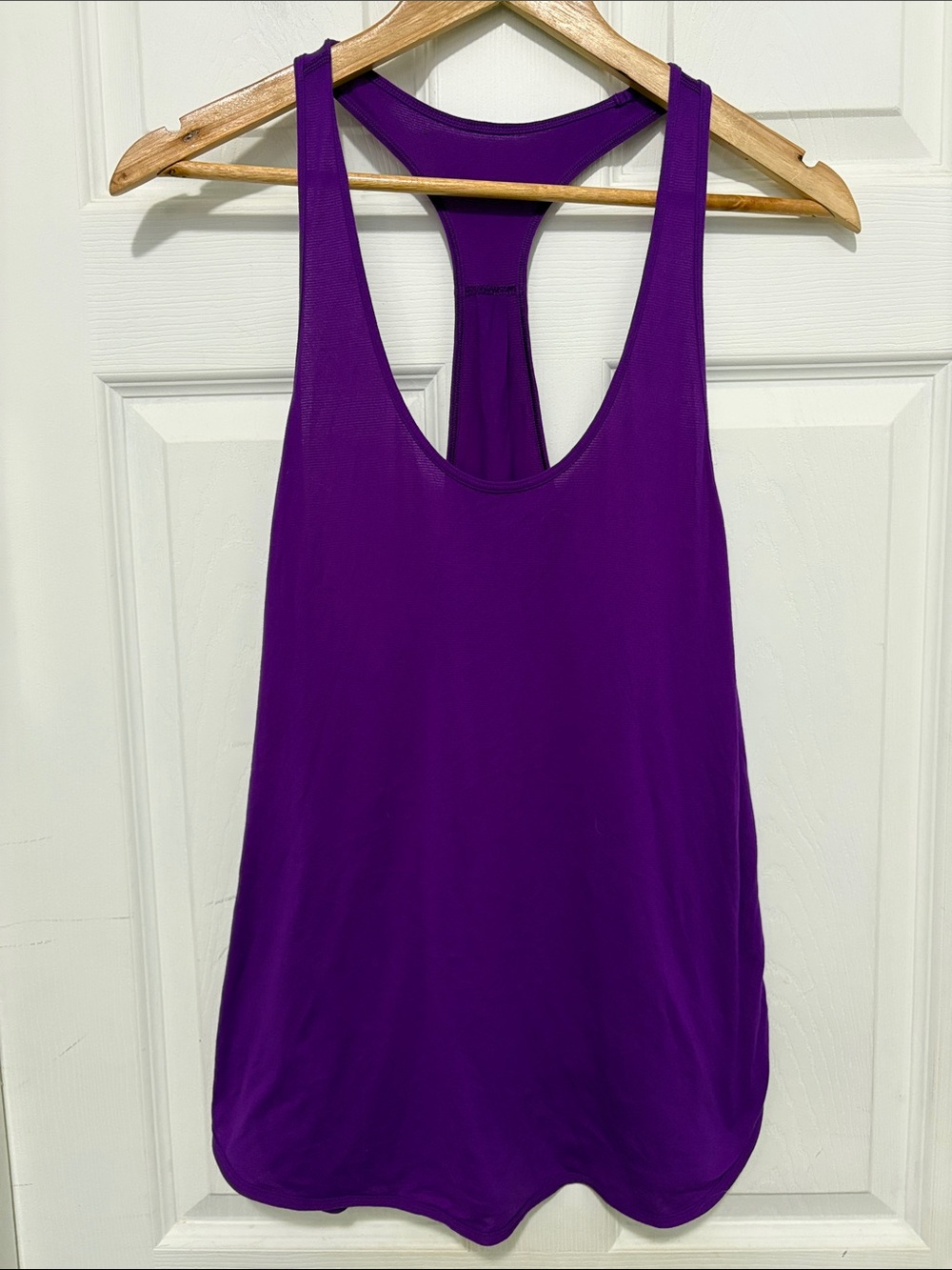 Lululemon Purple Lightweight Racerback Running Tank Top